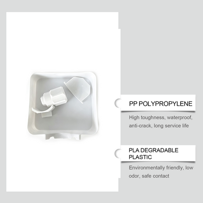 Automatic Float Valve Water Dispenser Tray product with material labels