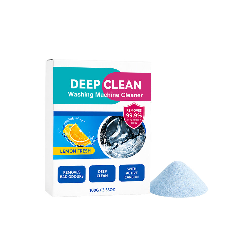 Deep Clean Washing Machine Cleaner original packaging